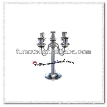 T202 H315mm Stainless Steel 5 Heads Candle Holder